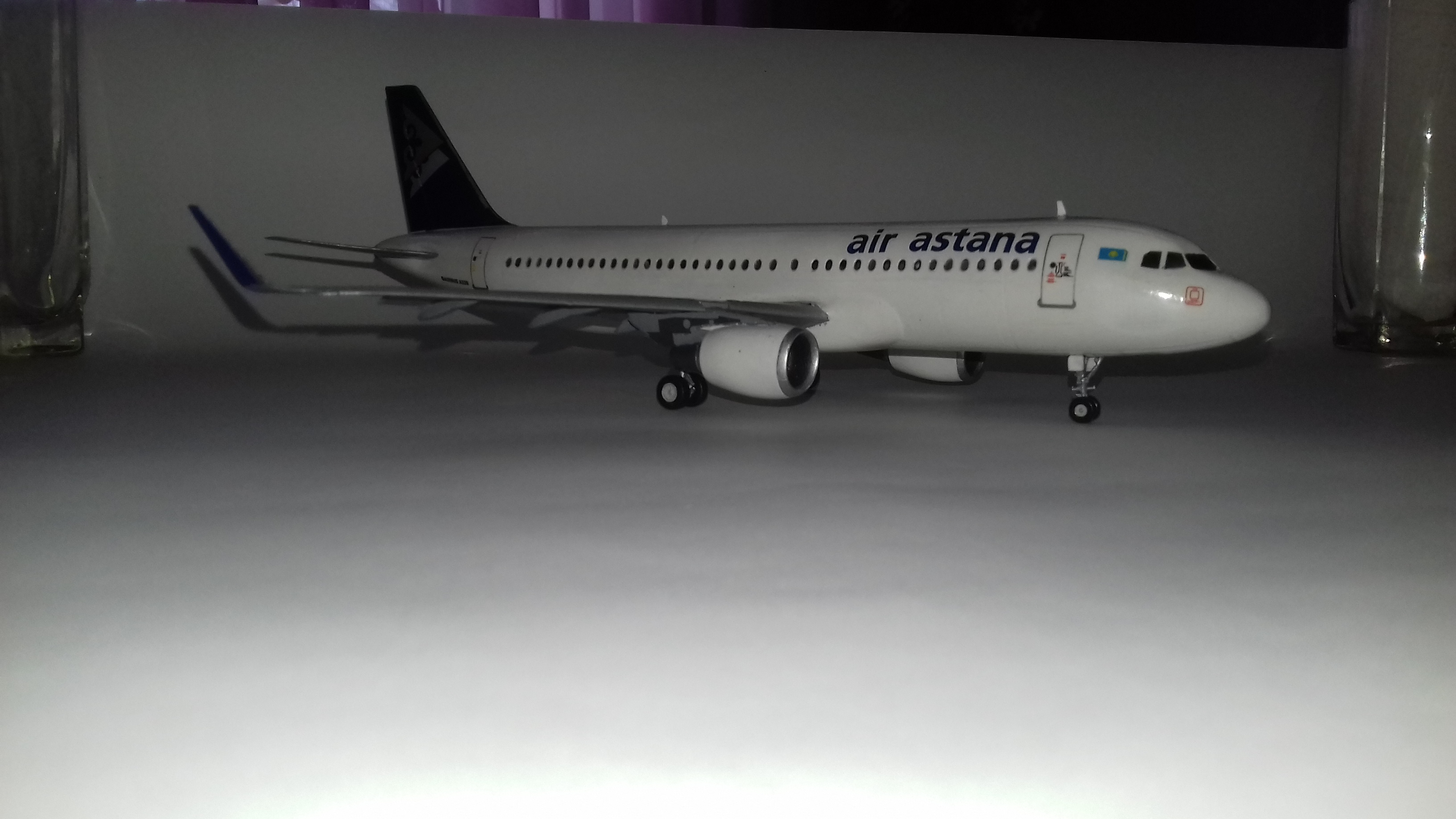 Airbus 320 Air Astana - Учебка - Работы новичков на форуме -  Airliner-Models.Org - Forum