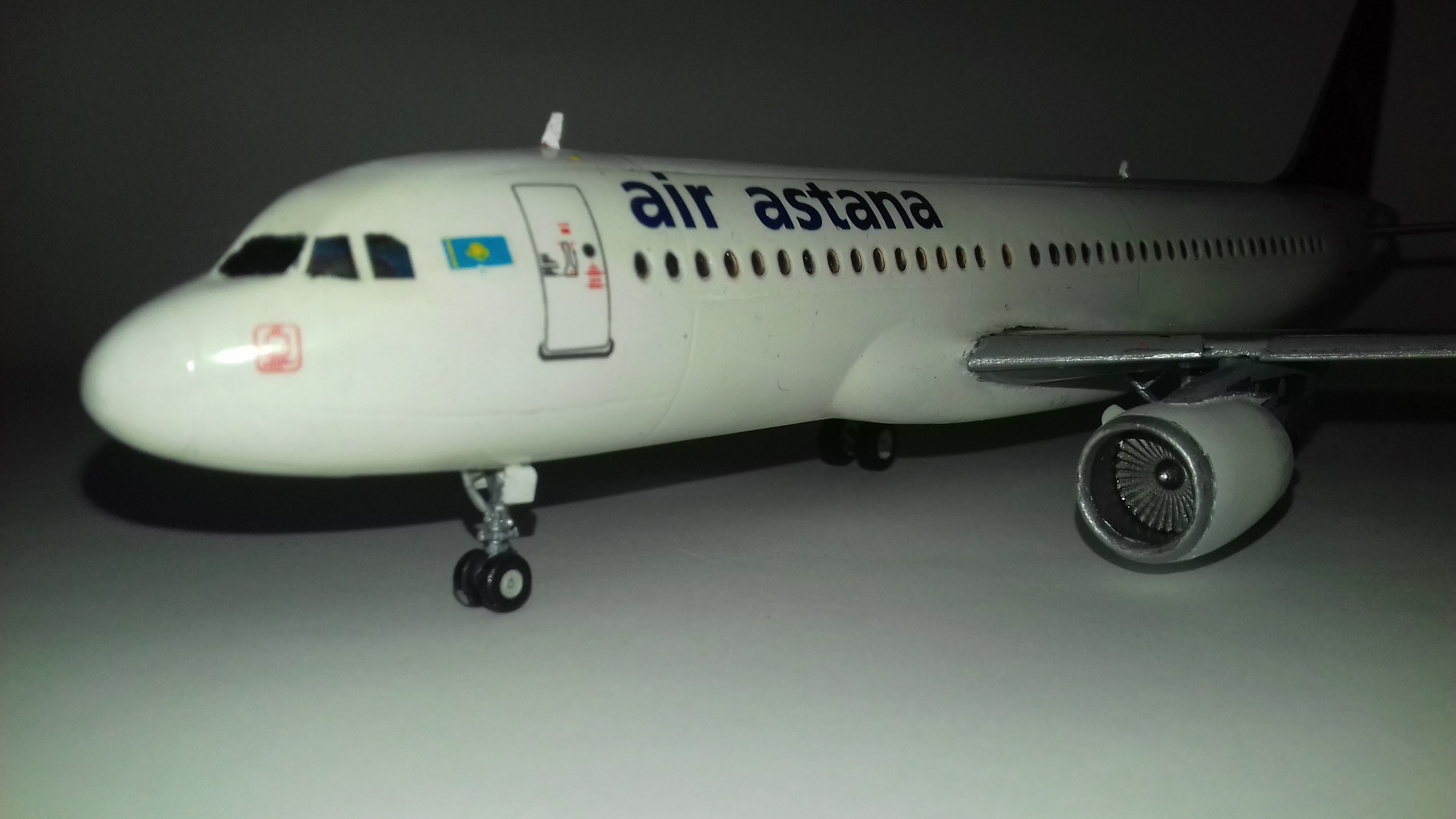 Airbus 320 Air Astana - Учебка - Работы новичков на форуме -  Airliner-Models.Org - Forum