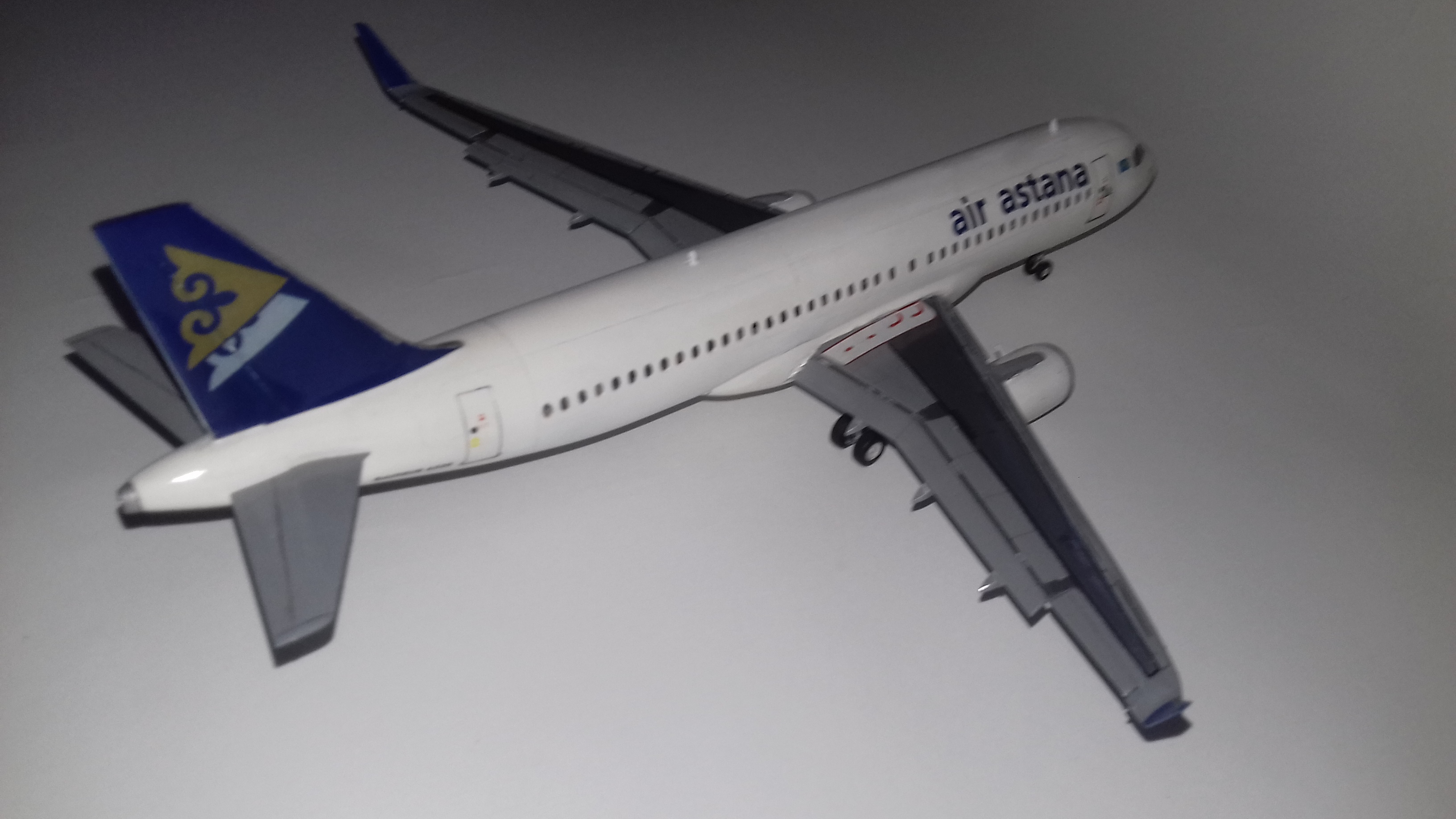 Airbus 320 Air Astana - Учебка - Работы новичков на форуме -  Airliner-Models.Org - Forum