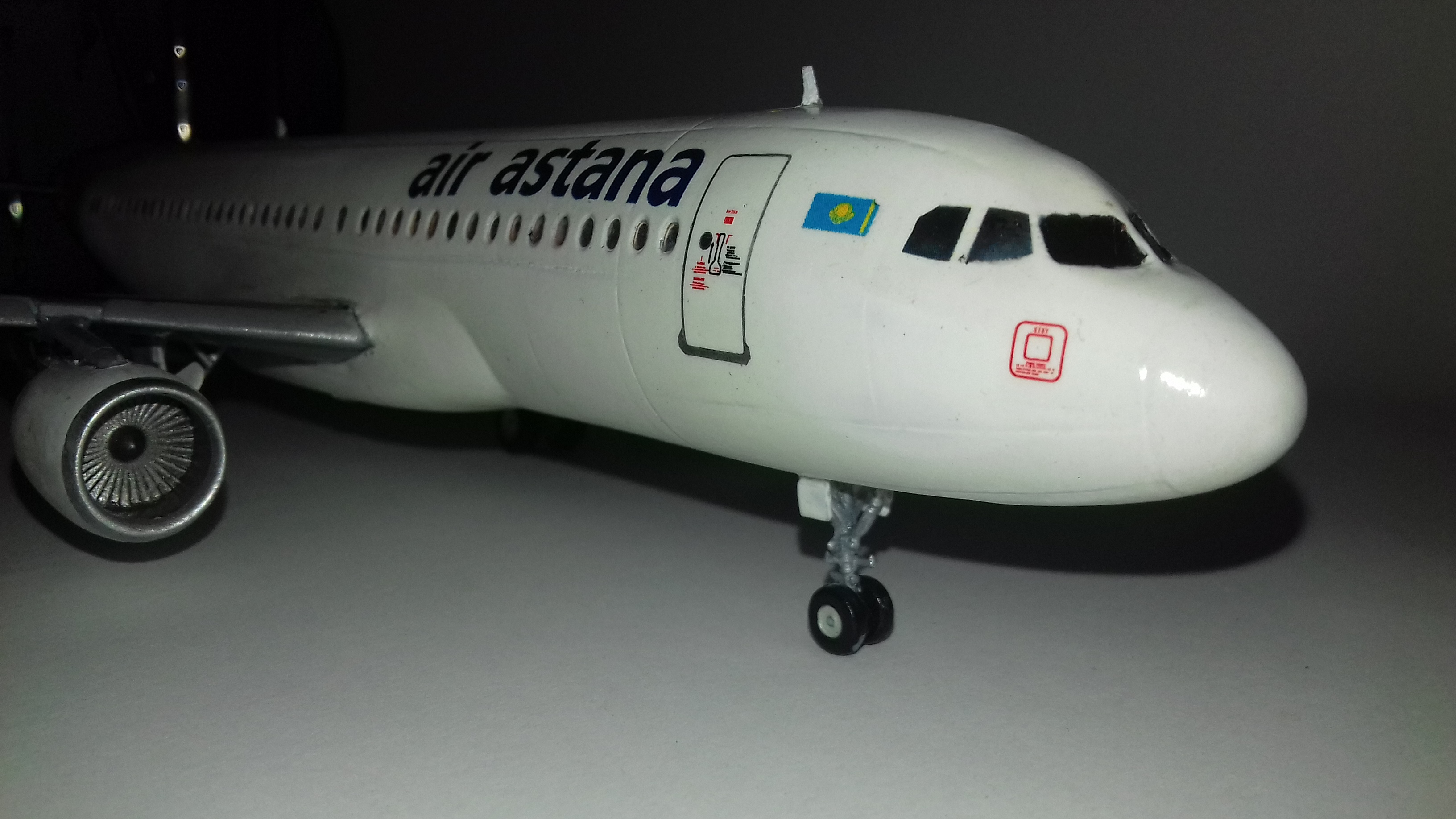 Airbus 320 Air Astana - Учебка - Работы новичков на форуме -  Airliner-Models.Org - Forum