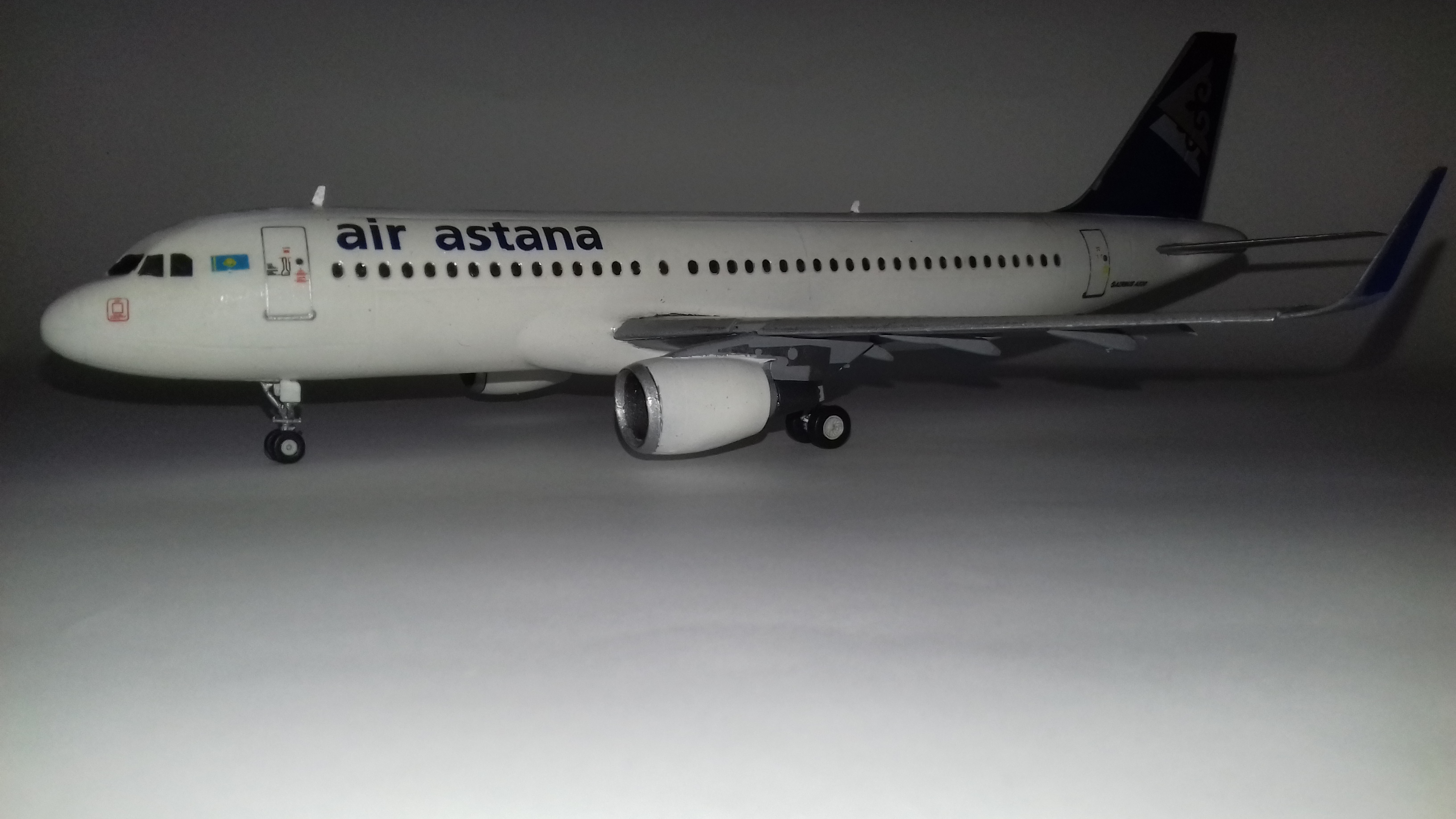 Airbus 320 Air Astana - Учебка - Работы новичков на форуме -  Airliner-Models.Org - Forum