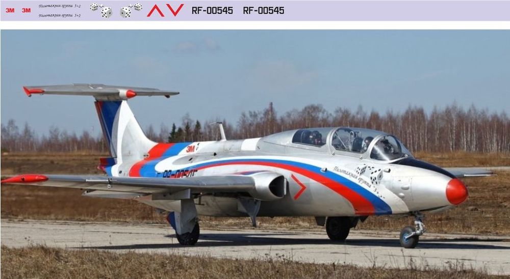 L-29 пилотажная группа 3+2  1-72.jpg