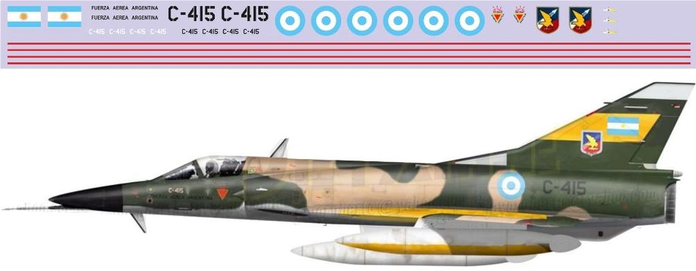 Mirage III Dagger Аргентина 1-72.jpg
